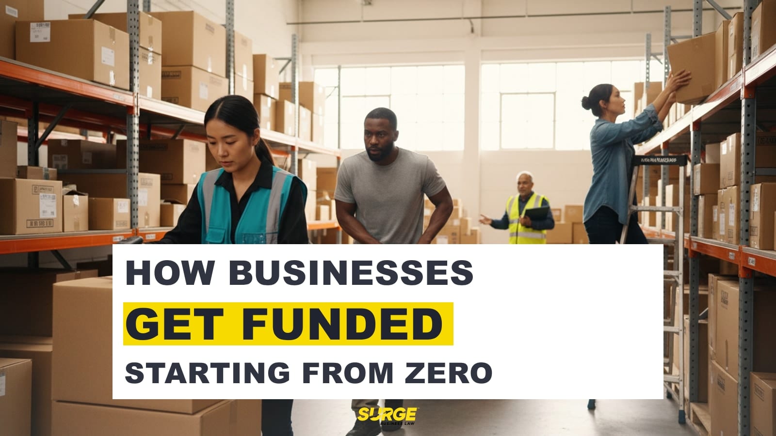 Business owner reviewing financing options with an advisor while planning how to fund a new company