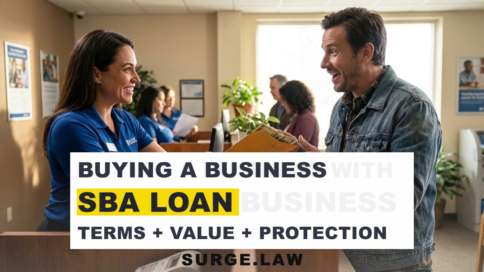 Buying a business with an SBA loan