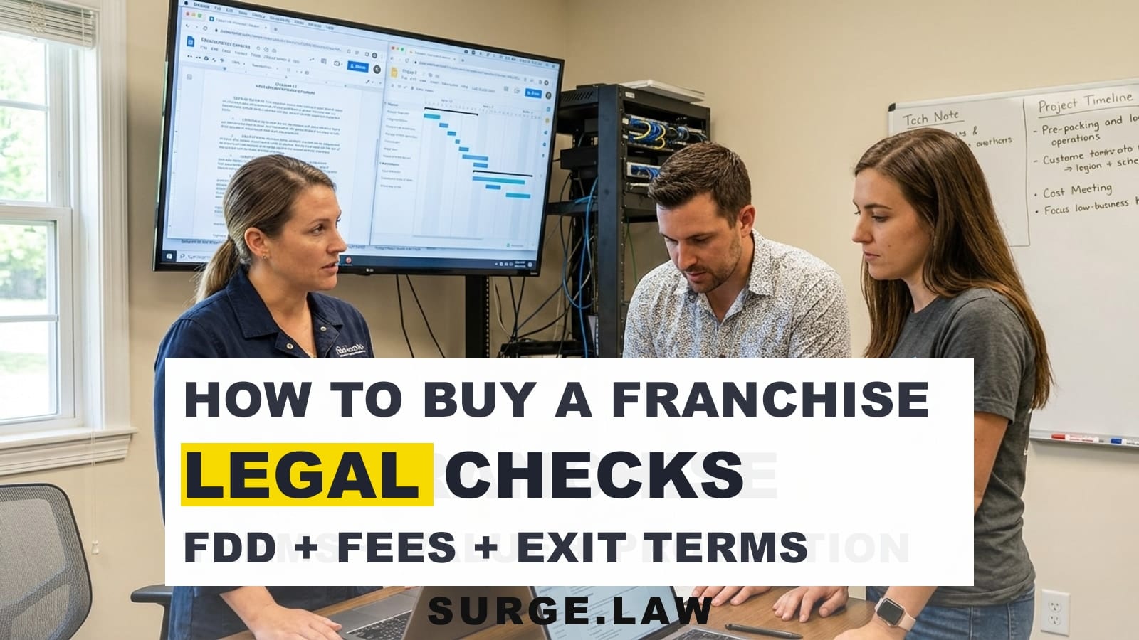 How to buy a franchise legal considerations