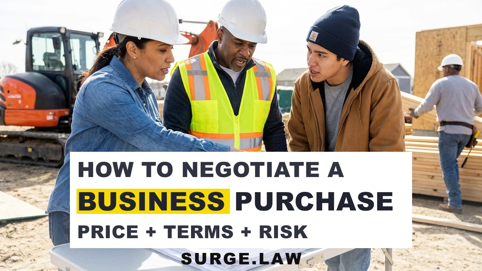 How to negotiate the purchase of a business