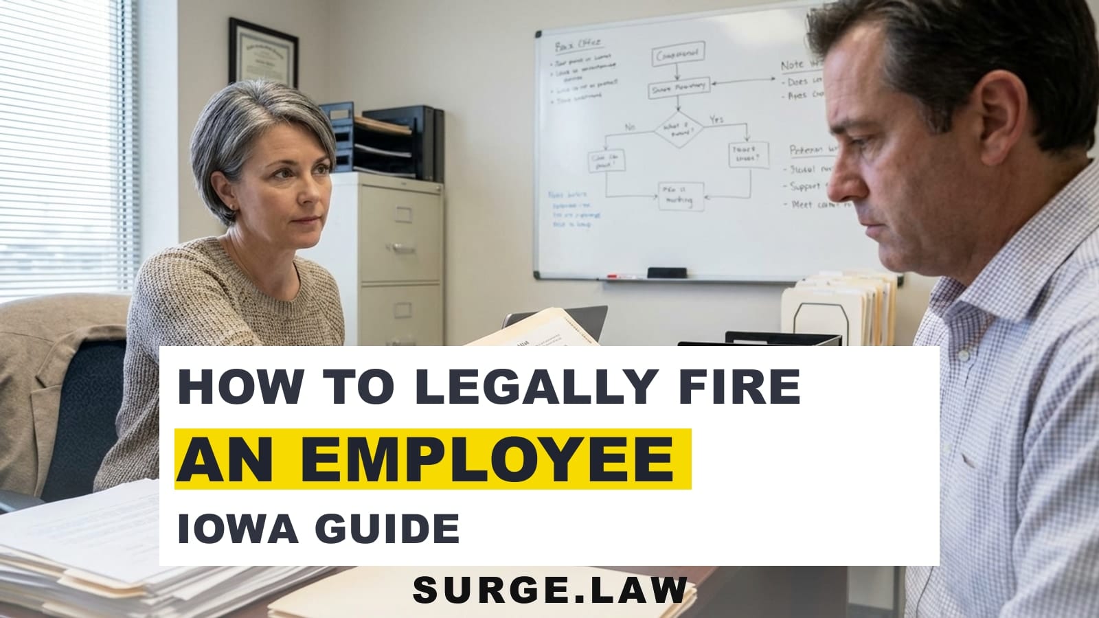 How to Legally Fire an Employee in Iowa