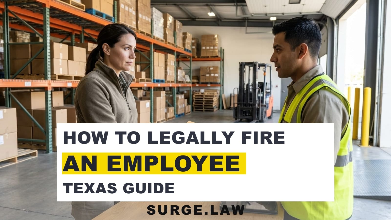 How to Legally Fire an Employee in Texas