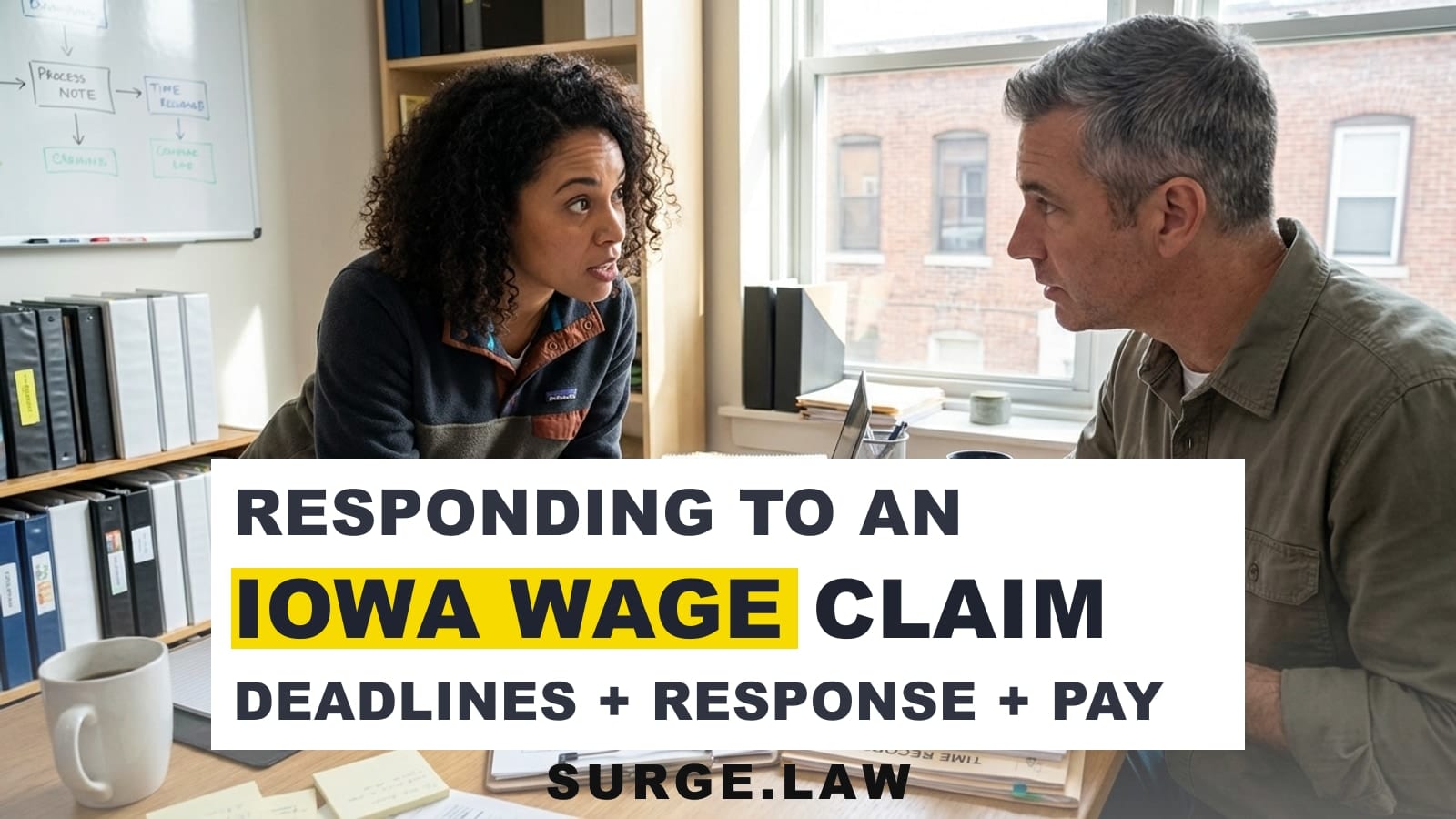 Iowa Wage Claims: What to Do When an Employee Files a Complaint