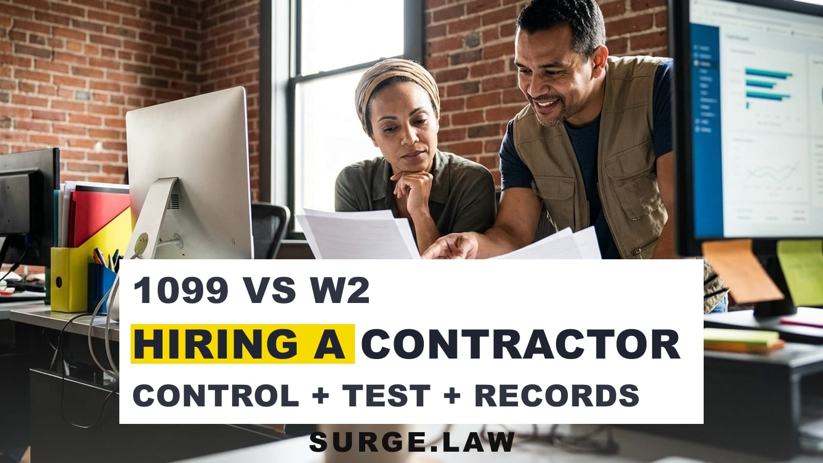 1099 vs W2: A Business Owner's Guide to Worker Classification