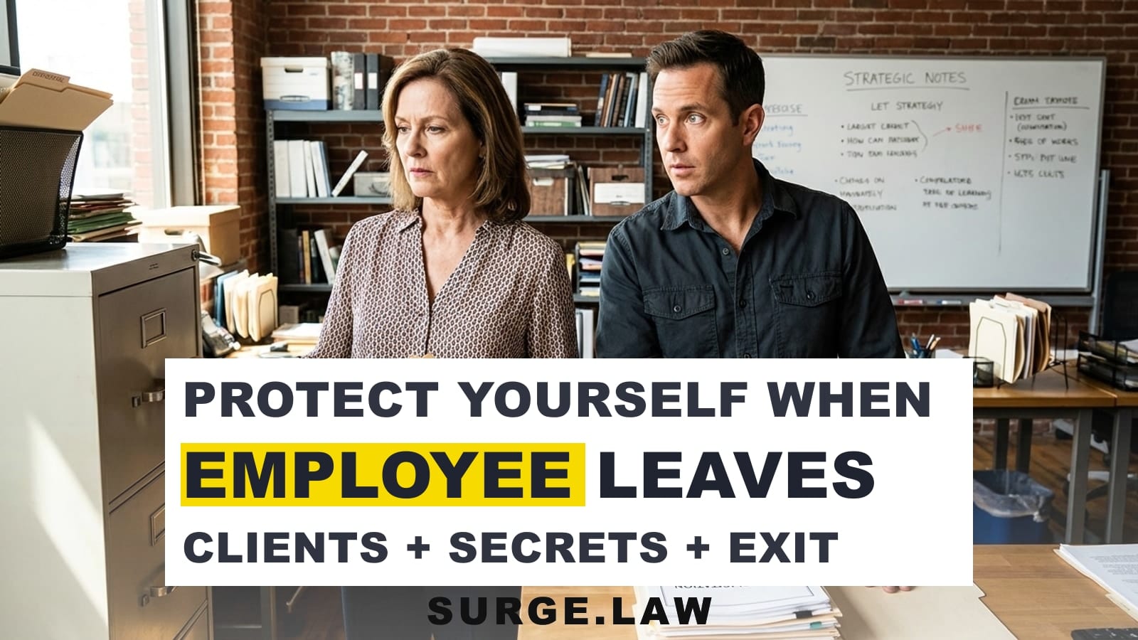 Protecting Your Business When an Employee Leaves: Non-Solicitation, Confidentiality, and Trade Secrets