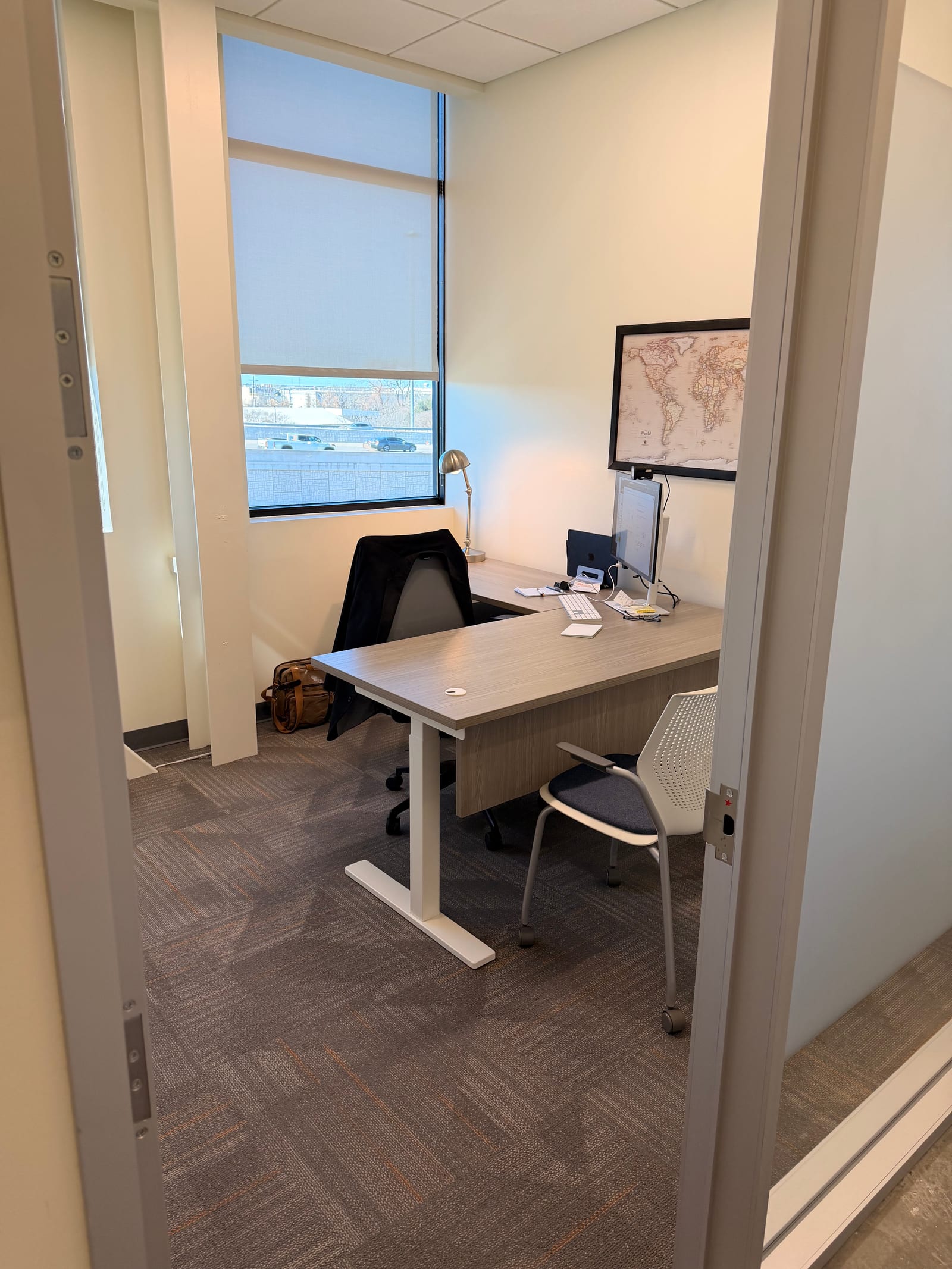 Private consultation room at the Surge Business Law Texas office