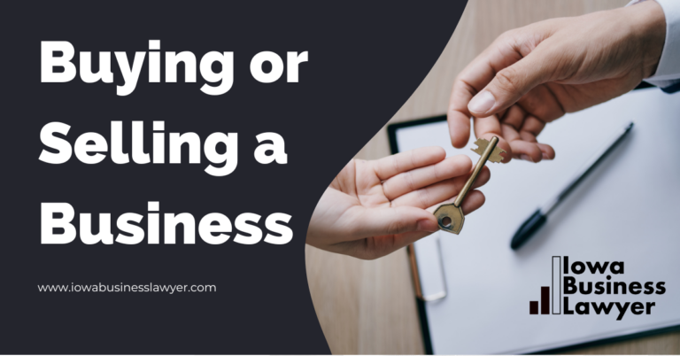 Buying or Selling a Business