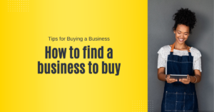 How to find a business to buy?