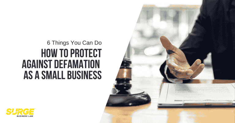 protect against defamation