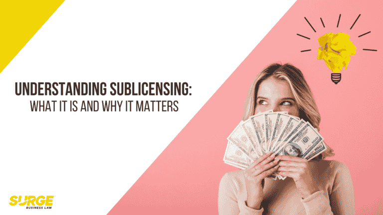 Understanding Sublicensing