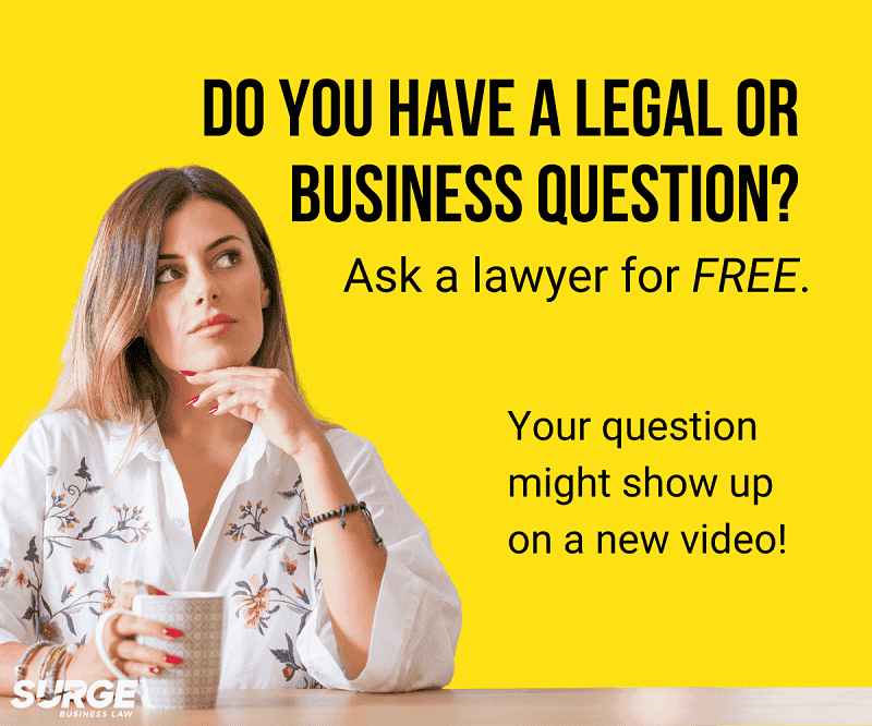 Do you have a legal or business questions?