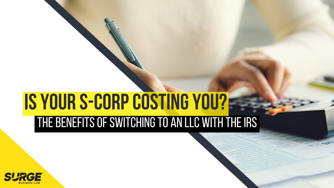 Benefits of Switching to an LLC with the IRS