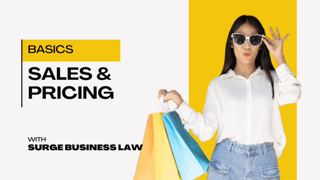 Profitable Pricing & Sales for Entrepreneurs