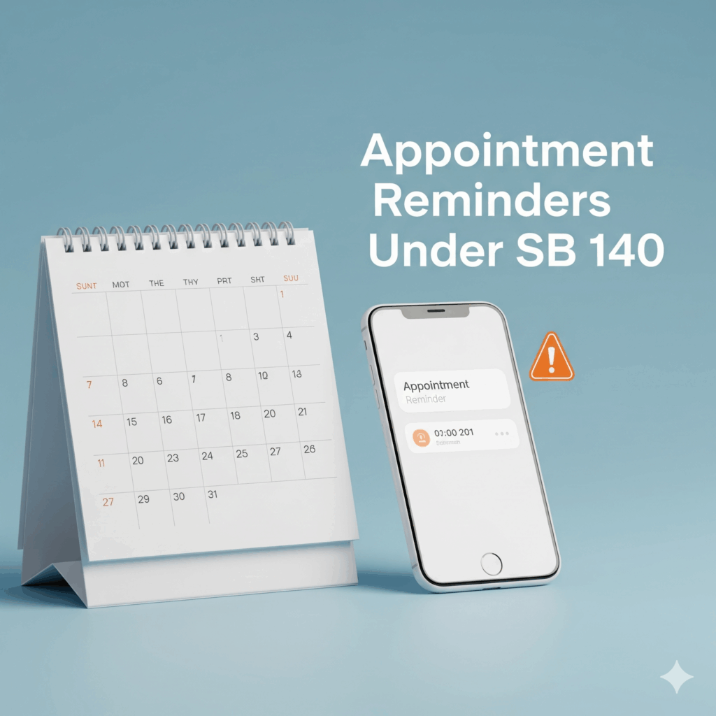Texas SB 140 and Transactional Messages