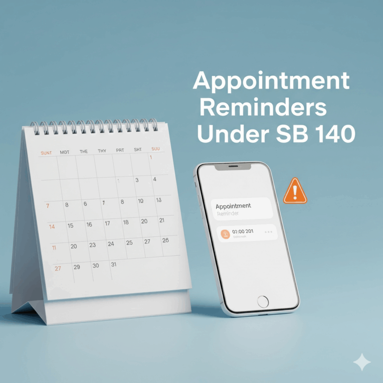 Texas SB 140 and Transactional Messages